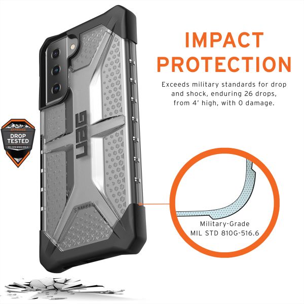 UAG Case Apple iPhone X Plasma gray transparent