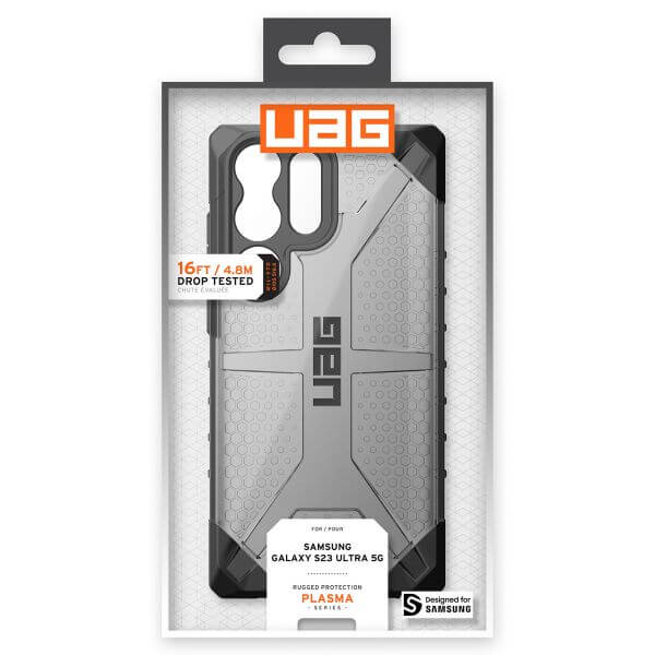 UAG Plasma Backcover Samsung Galaxy S23 Ultra Ash Refurbished