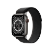 Refurbished Apple Watch Series 7 | 45mm | Titanium Case Space Black | Gray/Black Trail Band | GPS | WiFi + 4G