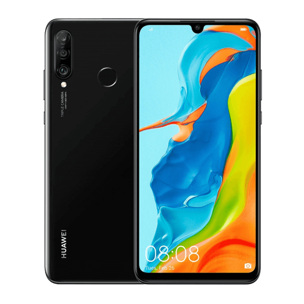 Refurbished Huawei P30 Lite | 256GB | Black | New Edition