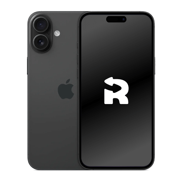 Refurbished iPhone 16 Plus 128GB Black