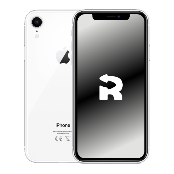 iPhone XR 128GB ホワイト - スマートフォン/携帯電話