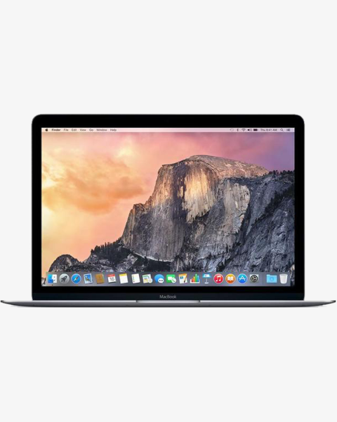 MacBook 12 inch | Core M 1.1 GHz | 256 GB SSD | 8GB RAM | Space Gray (early 2015) | Qwerty