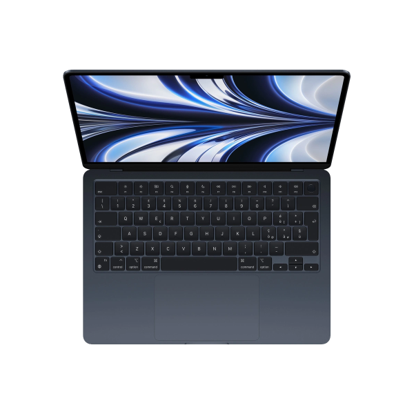 MacBook Air 13-inch | Apple M2 8-Core | 512GB SSD | 8 GB RAM | Midnight Black (2022) | Qwerty/Azerty/Qwertz