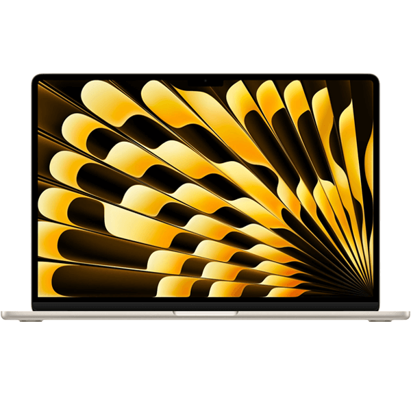 Macbook Air 15-inch | Apple M3 8-core | 256 GB SSD | 8 GB RAM | Starlight (2024) | 10-core GPU | Qwerty