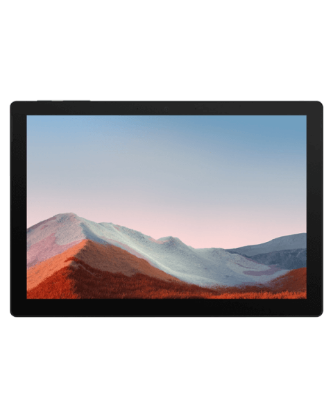 Refurbished Microsoft Surface Pro 7 Plus | 12.3-inch | 11th generation i7 | 256GB SSD | 16GB RAM | Black | QWERTY keyboard