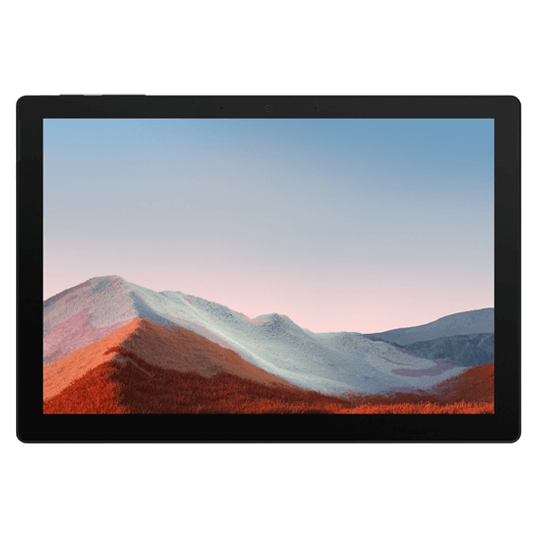 Refurbished Microsoft Surface Pro 7 Plus | 12.3-inch | 11th generation i7 | 256GB SSD | 16GB RAM | Black | QWERTY keyboard