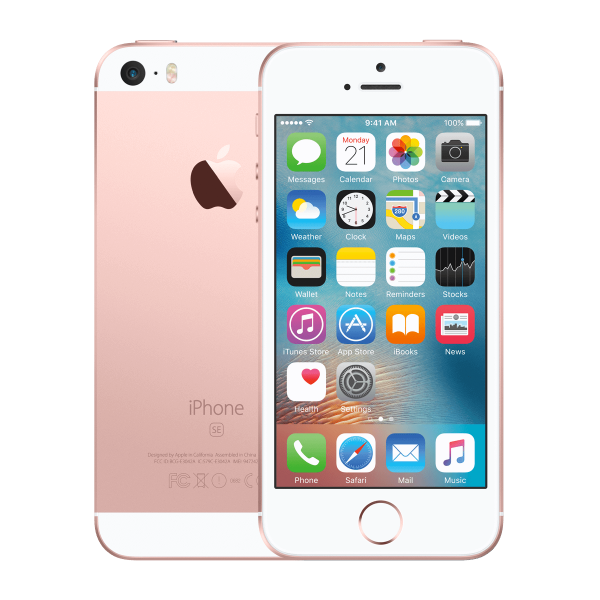 ［SIMロック解除済み］iPhone SE Rose Gold 128 GBiOS