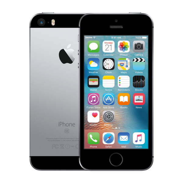 iPhone SE Space Gray 64 GB au容量64GB - スマートフォン本体