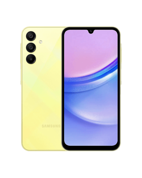 Refurbished Samsung Galaxy A15 128GB Yellow | 4G