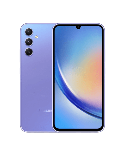 Refurbished Samsung Galaxy A34 128GB Purple | 5G