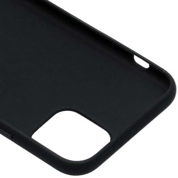 Silicone Backcover iPhone 12 Mini | Black