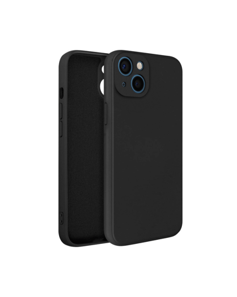 Silicone Backcover iPhone 13 | Black