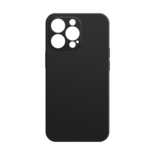 Silicone Backcover iPhone 13 Pro | Black