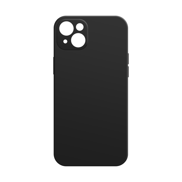 Silicone Backcover iPhone 14 Plus | Black