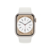 Refurbished Apple Watch Series 8 | 41mm | Aluminum Case Starlight White | White Sport Band | GPS | WiFi